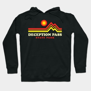 Deception Pass State Park Hikes Washington Camping Bridge Hoodie